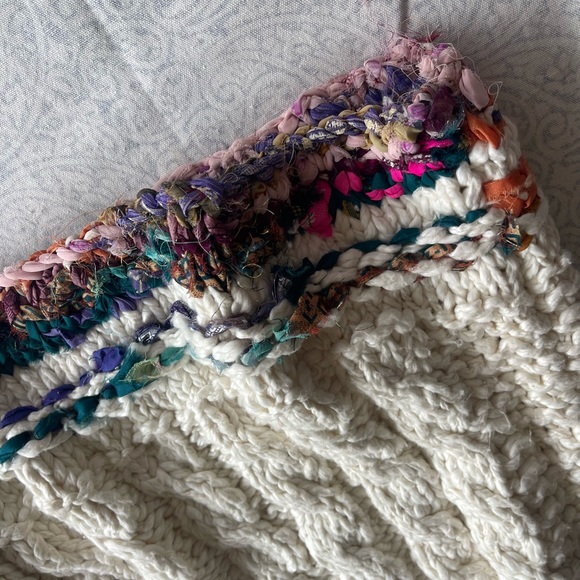 NWOT Free People Poncho Sweater - Picture 4 of 6